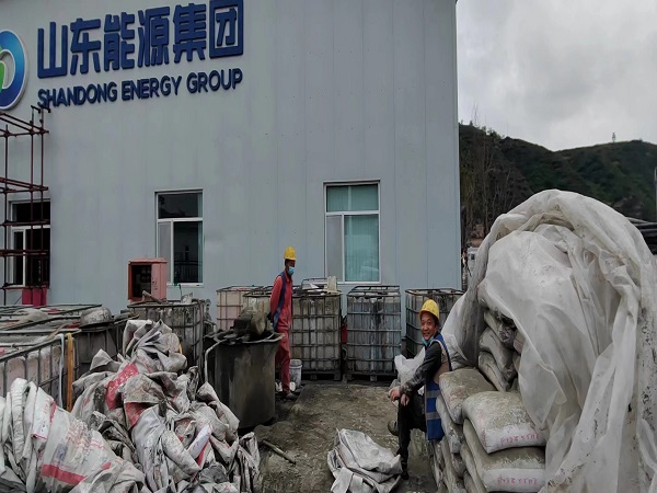 白鹭湖管理区厂房地面下沉注浆加固